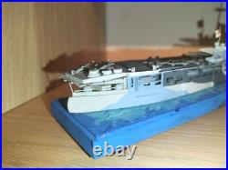 1/700 HMS EAGLE 1942 scratchbuilt and painted waterline model 1/700 HMS EAGLE 1942 scratchbuilt and painted waterline model