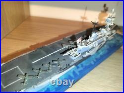 1/700 HMS EAGLE 1942 scratchbuilt and painted waterline model 1/700 HMS EAGLE 1942 scratchbuilt and painted waterline model