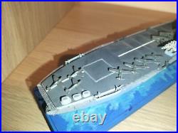 1/700 HMS EAGLE 1942 scratchbuilt and painted waterline model 1/700 HMS EAGLE 1942 scratchbuilt and painted waterline model
