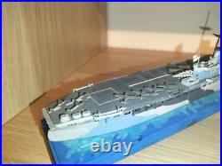 1/700 HMS EAGLE 1942 scratchbuilt and painted waterline model 1/700 HMS EAGLE 1942 scratchbuilt and painted waterline model