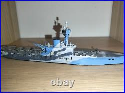 1/700 HMS HERMES 1942 OCEAN RAID SCRATCHBUILT and PAINTED PLASTIC MODEL 1/700 HMS HERMES 1942 OCEAN RAID SCRATCHBUILT and PAINTED PLASTIC MODEL