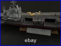 1/700, USS JOHN C. STENNIS CVN-74, aircraft carrier, Handmade, gifts, Military model