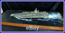 1/700 USS Nimitz aircraft carrier built diorama. Model by Alexander Blokhin