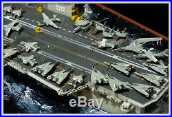 1/700 USS Nimitz aircraft carrier built diorama. Model by Alexander Blokhin