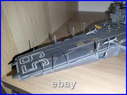 1/700 Uss Forrestal Cv-59 1980 Painted Plastic Model