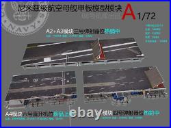 1/72 Nimitz Aircraft Carrier Deck Model Helipad A4 Module Model