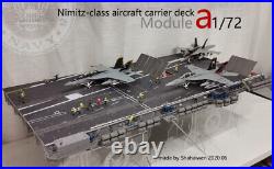 1/72 Nimitz Aircraft Carrier Deck Model Helipad A4 Module Model