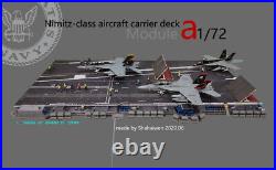 1/72 Nimitz Aircraft Carrier Deck Model Helipad A4 Module Model