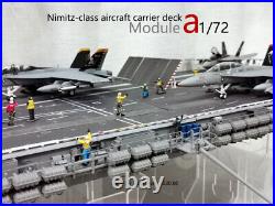 1/72 Nimitz Aircraft Carrier Deck Model Helipad A4 Module Model