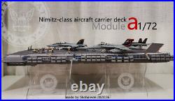 1/72 Nimitz Aircraft Carrier Deck Model Helipad A4 Module Model