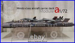 1/72 Nimitz Aircraft Carrier Deck Model Helipad A4 Module Model