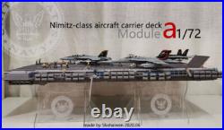 1/72 Nimitz Aircraft Carrier Deck Model Helipad A4 Module Model Toy