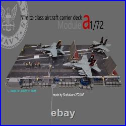 1/72 Nimitz Deck Electromagnetic Catapult Aircraft Carrier Model A1 Module Model