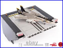 1/72 Scale Aircraft Carrier Elevator Deck Diorama LED Light Sound Effects Model