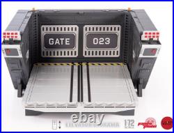 1/72 Scale Aircraft Carrier Elevator Deck Diorama LED Light Sound Effects Model