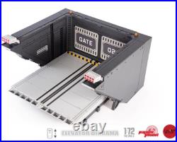 1/72 Scale Aircraft Carrier Elevator Deck Diorama LED Light Sound Effects Model