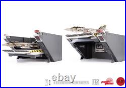 1/72 Scale Aircraft Carrier Elevator Deck Diorama LED Light Sound Effects Model