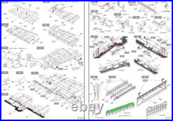 1/72 US Navy Aircraft Carrier Catapult Deck & Catwalk Model Kit No. 4 Japan New