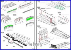 1/72 US Navy Aircraft Carrier Catapult Deck & Catwalk Model Kit No. 4 Japan New