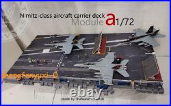 1/72 US Nimitz Deck Electromagnetic Catapult Aircraft Carrier A1 Module Model