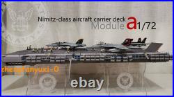 1/72 US Nimitz Deck Electromagnetic Catapult Aircraft Carrier A1 Module Model 1/72 US Nimitz Deck Electromagnetic Catapult Aircraft Carrier A1 Module Model