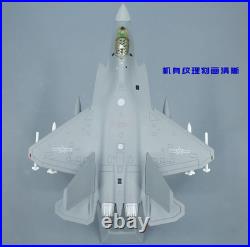 1100 AVIC J-35A Fighter Carrier-based Aircraft Diecast Military Airplane Model