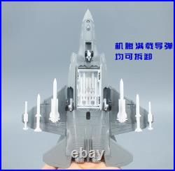 1100 Terebo J-35 Fighter Carrier-based Aircraft Diecast Military Airplane Model