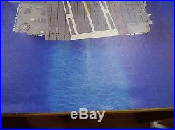 1200 US aircraft carrier Canvas ground foil military HUGE