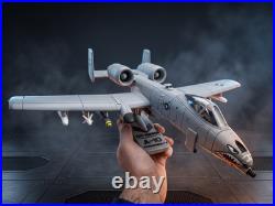 14 A-10 Warthog Thunderbolt Scale model 148 Desktop Jet snap fit display Gift