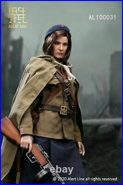 16 Alert Line WWII Soviet Army NKVD Female Soldier Action Figure AL100031