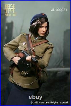 16 Alert Line WWII Soviet Army NKVD Female Soldier Action Figure AL100031