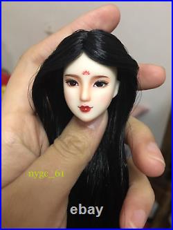16 Ancient makeup beauty Girl Head Sculpt Fit 12'' Female PH UD LD Body Toy
