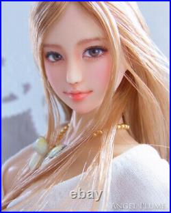 16 Anime Beauty Girl Long Hair Head Sculpt Fit 12'' TTL CG HT OB TBL Body Toys