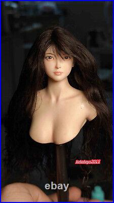 16 Female Head Sculpt Sweet Beauty girl Fit 12'' PH UD LD tbleague Body Toys