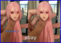 16 Little Girl Red eyes Obitsu Head Sculpt Fit 12'' Female PH UD LD Figure Body