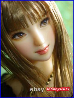 16 Ob27 Anime Beauty Girl Head Sculpt Fit 12'' Female PH UD LD Figure Body Toys
