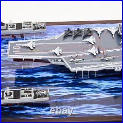 1700 China Fujian Carrier Fleet Aircraft Carrier Metal Model Collectible Toy