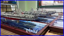 1700 China Fujian Carrier Fleet Aircraft Carrier Metal Model Collectible Toy