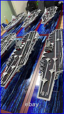 1700 China Fujian Carrier Fleet Aircraft Carrier Metal Model Collectible Toy