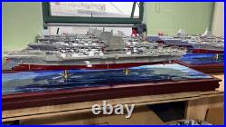 1700 China Fujian Carrier Fleet Aircraft Carrier Metal Model Collectible Toy