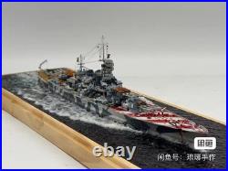 1700 Italian Navy Battleship Rome super upgraded parts completed model