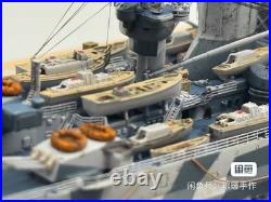 1700 Italian Navy Battleship Rome super upgraded parts completed model