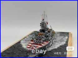 1700 Italian Navy Battleship Rome super upgraded parts completed model