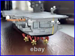 1700 MILVIC USS Enterprise CVN-65 US Navy Aircraft Carrier Ship Model Metal New