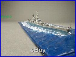 1700 Scale Built Ship Model Aircraft Carrier USS Missouri Diorama Water Line