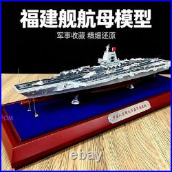 1700 Scale China Fujian Aircraft Carrier Diecast Aircraft Carrier Model Decor