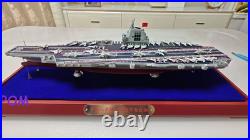 1700 Scale China Fujian Aircraft Carrier Diecast Aircraft Carrier Model Decor