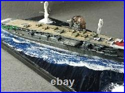 1700 Scale Diorama Battle of Midway Akagi Aircraft Carrier Being Attacked