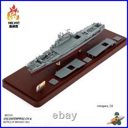 1700 WWII CV-6 US Navy 35.5cm Aircraft Carrier Collectible Christmas Present