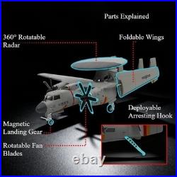 172 Aircraft Carrier Plane KJ-600 Airborne Early Warning Military Alloy Model